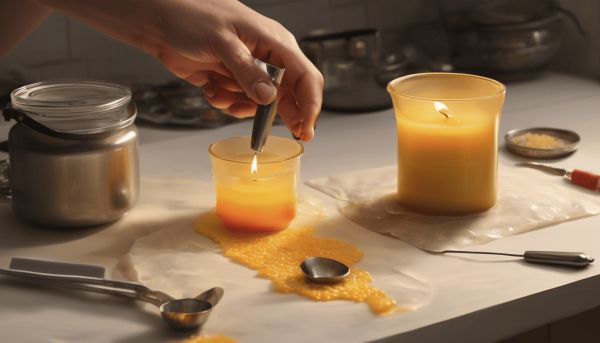 Les étapes essentielles pour faire une bougie maison