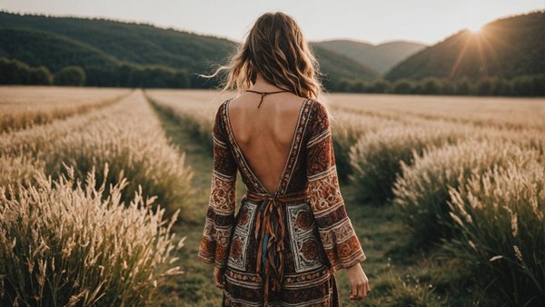 Découvrez la robe dos nu boho chic de vos rêves