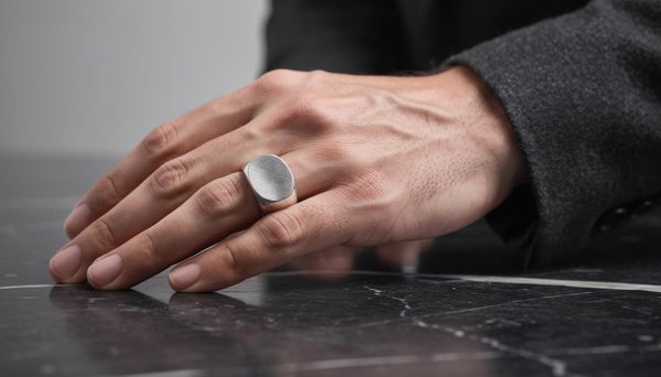 La chevalière homme argent : un bijou d'élégance incontournable pour 2026